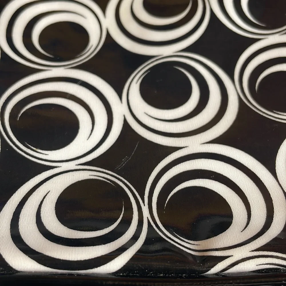 Scunci Makeup‎ Cosmetic Bag, Black/White Pattern